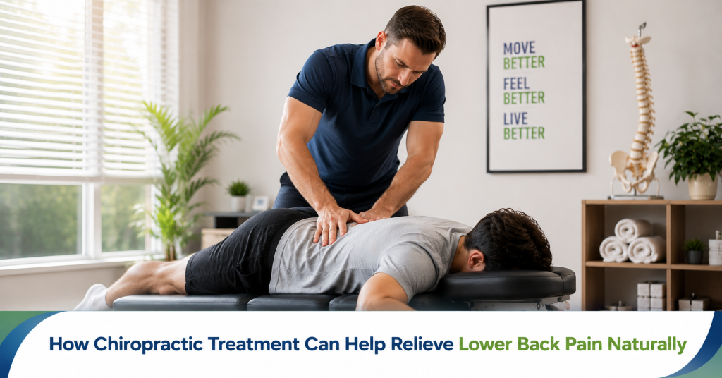 Chiropractic treatment for lower back pain relief