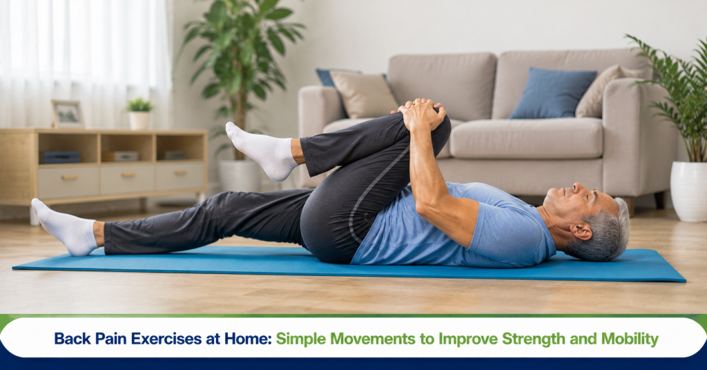 Back pain exercises at home
