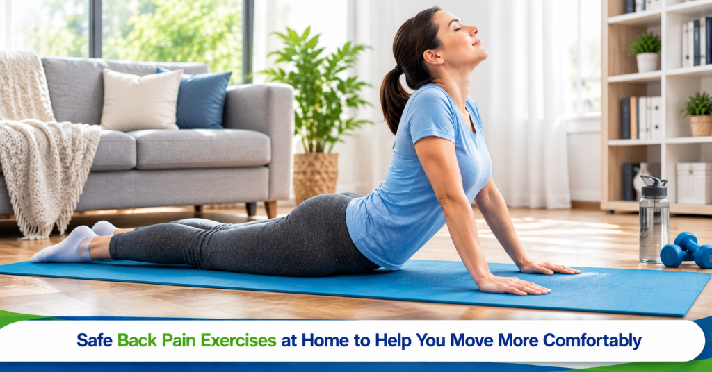 back pain exercises at home