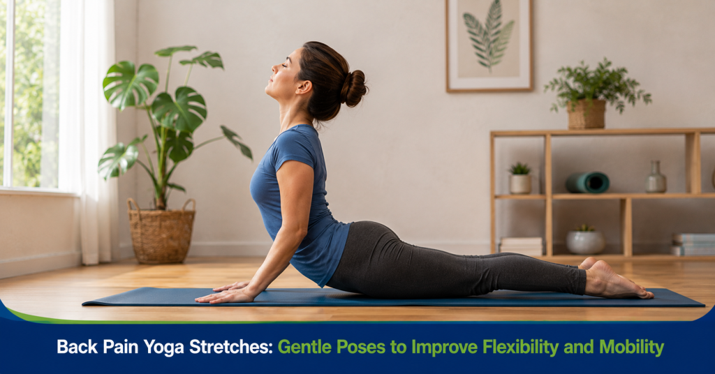 Back pain yoga stretches
