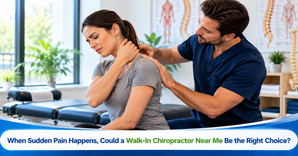 walk in chiropractor visit